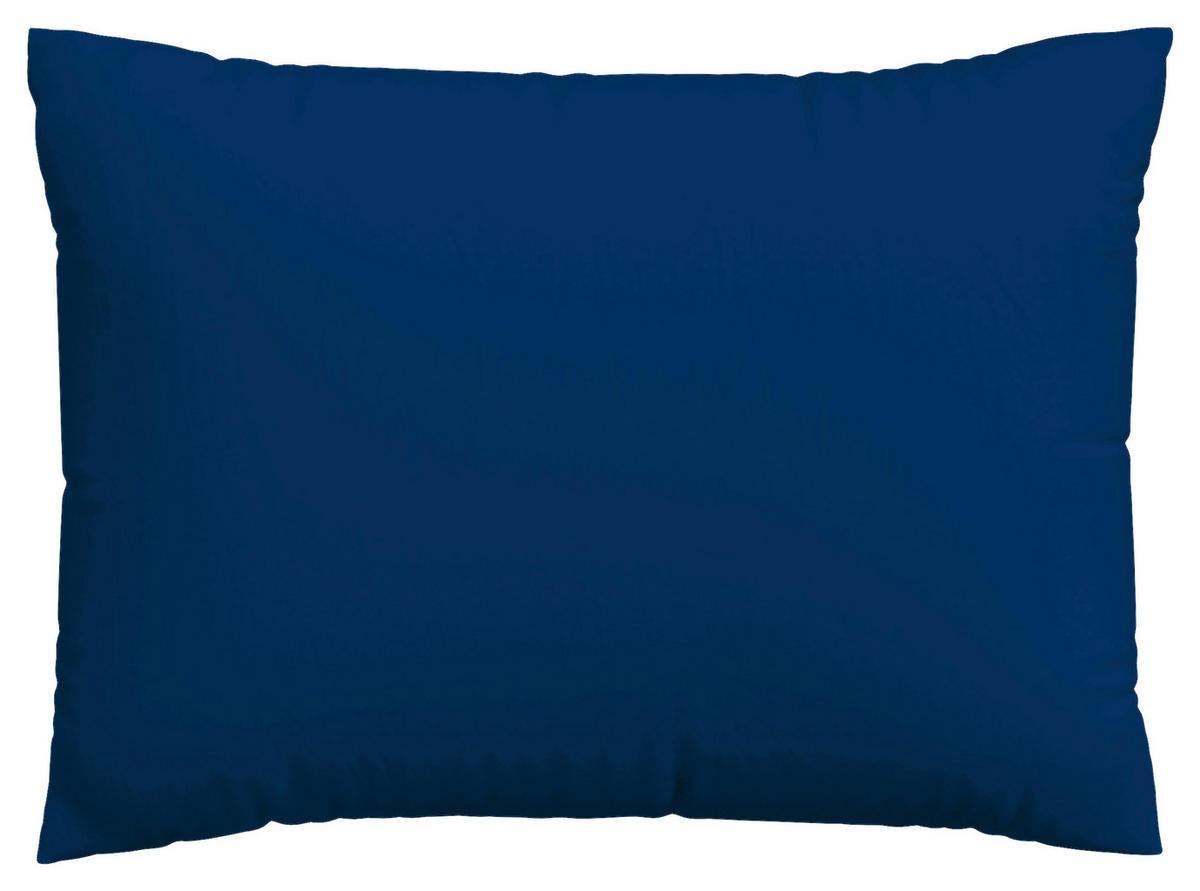 KOPFPOLSTERBEZUG EASY JERSEY 70/90 cm  - Blau, Basics, Textil (70/90cm) - Schlafgut
