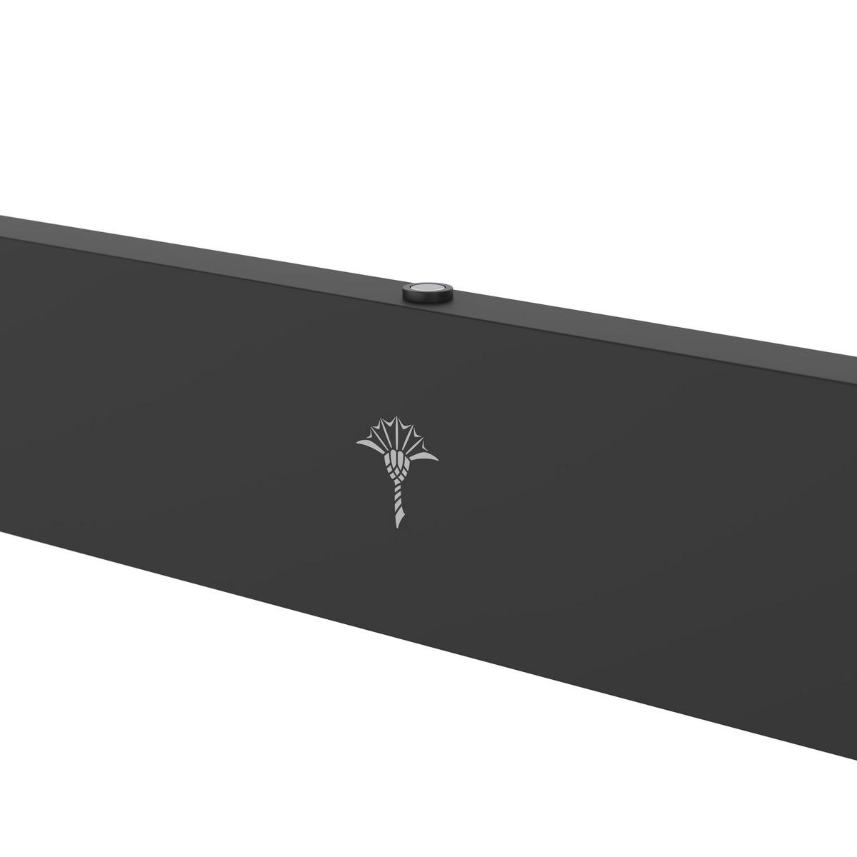 LED-HÄNGELEUCHTE CUBE LIGHTS 83/1,6/110 cm   - Chromfarben/Schwarz, Design, Kunststoff/Metall (83/1,6/110cm) - Joop!