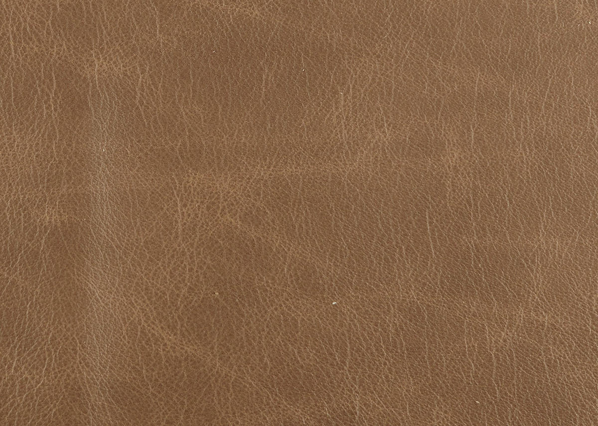 3-SITZER-SOFA  in Echtleder Braun   - Schwarz/Braun, Design, Leder/Metall (224/86/97cm) - Schöner Wohnen