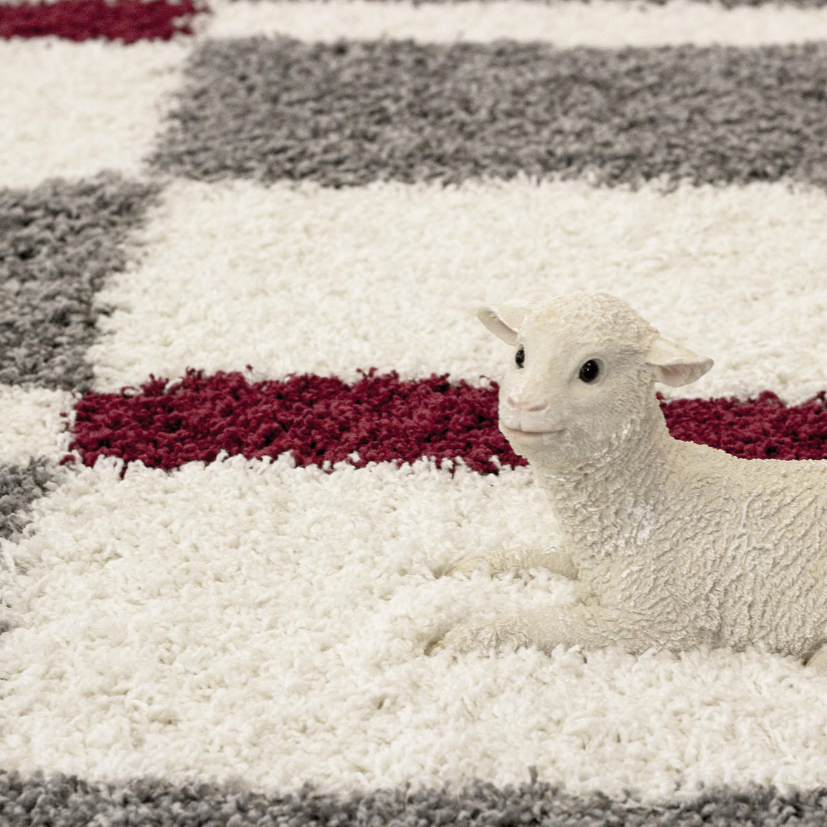 HOCHFLORTEPPICH 280/370 cm Gala 2505 Rot  - Rot, Design, Textil (280/370cm) - Novel