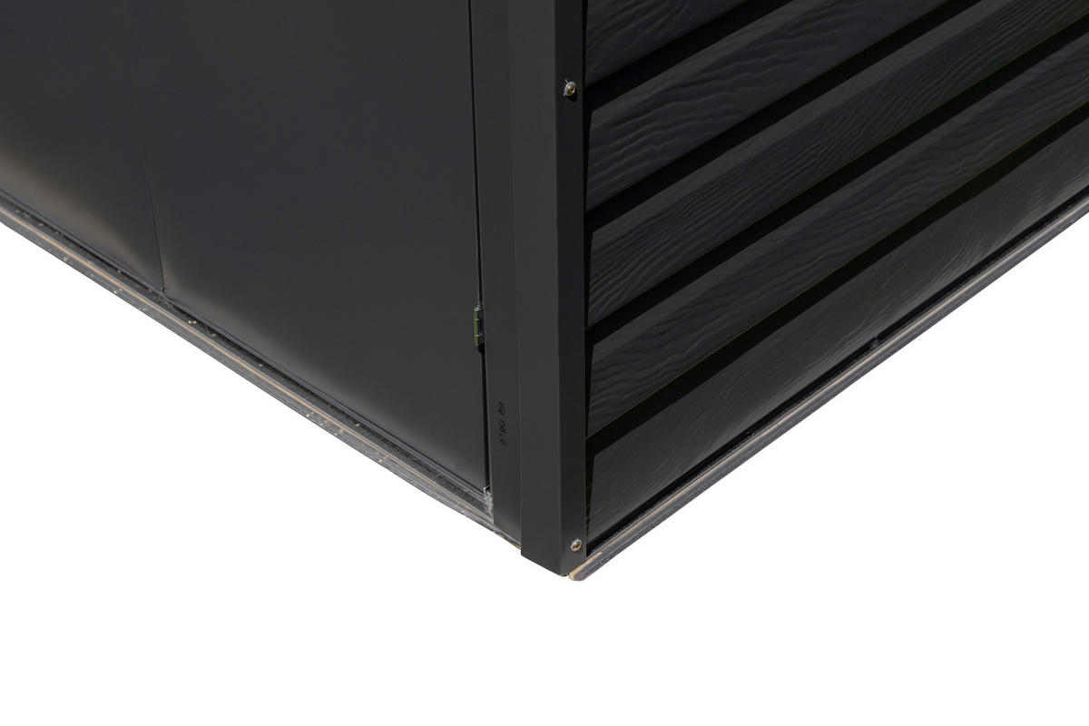 GERÄTEHAUS 295/208/124 cm  - Grau, Basics (295/208/124cm) - Ambia Garden