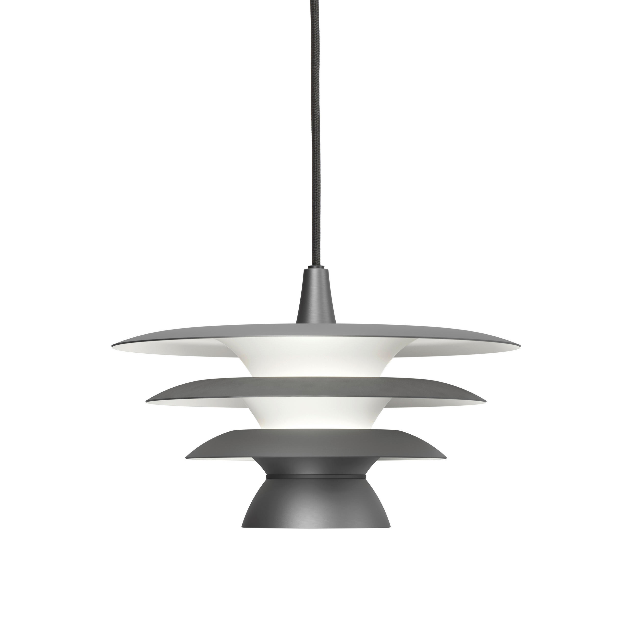 HÄNGELEUCHTE DaVinci 30/19 cm - Grau, Design, Metall (30/19cm) - Belid