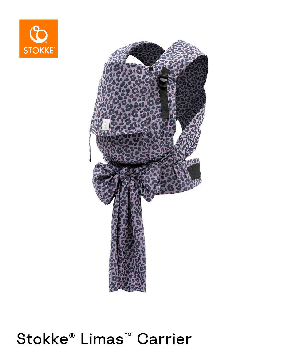 BABYTRAGE Limas Carrier Plus OCS  - Lila/Schwarz, Basics, Textil - Stokke