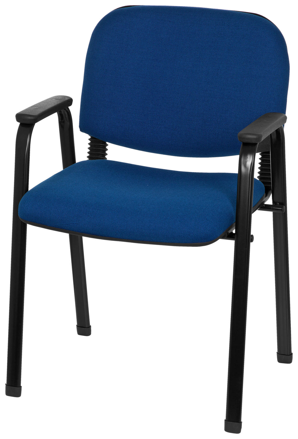 KONFERENČNÍ ŽIDLE - modrá/černá, Basics, kov/textil (55/84/42cm) - MID.YOU