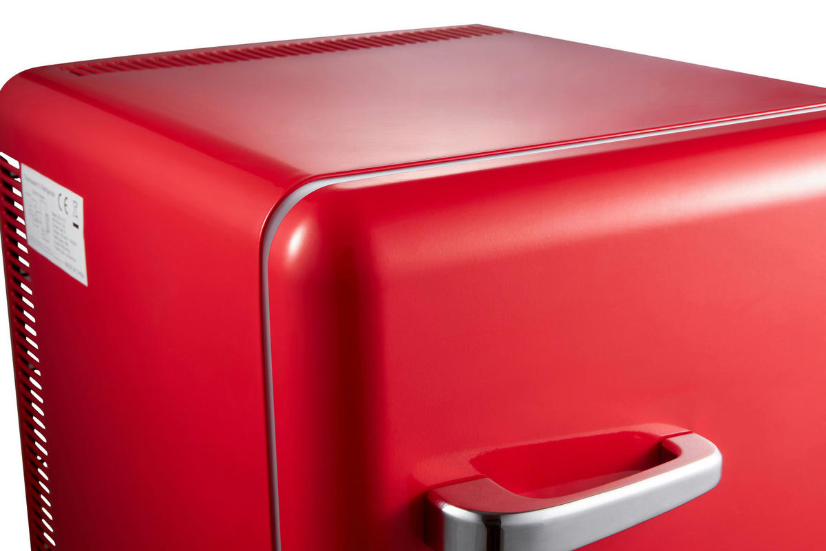 MINIKÜHLSCHRANK BCH31E  - Rot, Trend, Kunststoff/Metall (40,2/43,5/46,6cm)