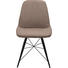 STOL, kovina, tekstil rjava, črna - črna/rjava, Design, kovina/tekstil (60/86/58cm) - Carryhome STOL, kovina, tekstil rjava, črna - črna/rjava, Design, kovina/tekstil (60/86/58cm) - Carryhome