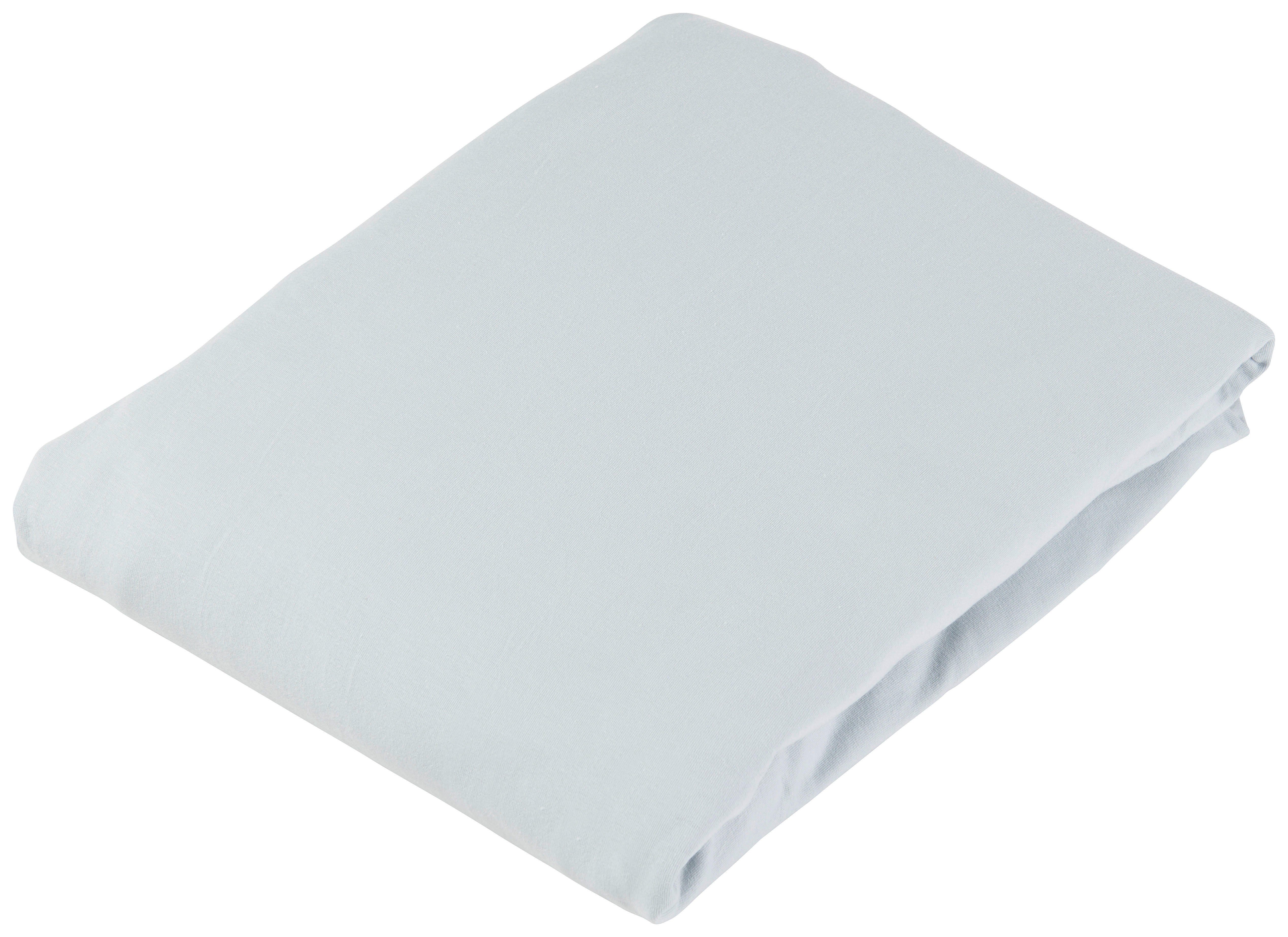 SPANNLEINTUCH 180/200 cm Jersey  - Pastellblau, KONVENTIONELL, Textil (180/200cm) - Fleuresse