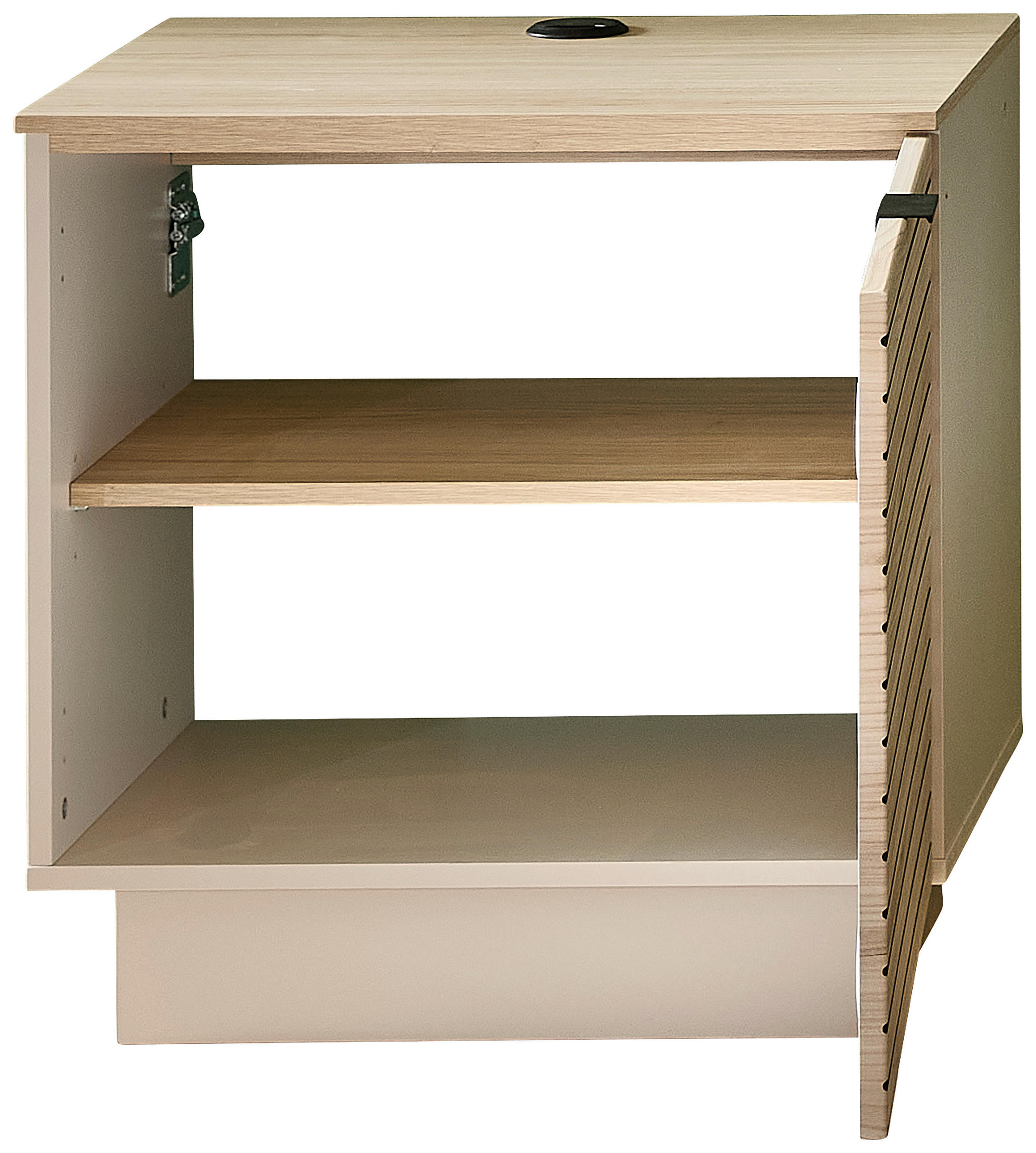 TV-ELEM 60/51/44 cm  - fekete/kasmír, Modern, faalapú anyag/fém (60/51/44cm) - Hom`in
