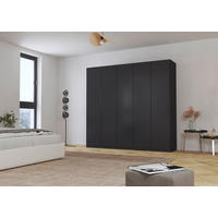 FALTTÜRENSCHRANK 226/210/54 cm 3-türig Dunkelgrau  - Dunkelgrau, Holzwerkstoff (226/210/54cm) - Rauch Möbel