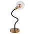 LED-TISCHLEUCHTE - Klar/Goldfarben, LIFESTYLE, Glas/Metall (14/58cm) LED-TISCHLEUCHTE - Klar/Goldfarben, LIFESTYLE, Glas/Metall (14/58cm)