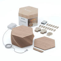 NANOLEAF HEXAGONS 13ER NANOLEAF WOOD LOOK HEXAGONS 23/0,6/20 cm   - Braun/Naturfarben, Basics, Kunststoff (23/0,6/20cm)