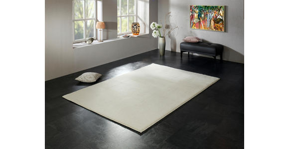 WEBTEPPICH 65/130 cm Sunshine Creme - Creme, LIFESTYLE, Textil (65/130cm) - Novel