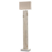 STEHLEUCHTE 40/26/170 cm    - Schwarz/Akaziefarben, Natur, Holz/Kunststoff (40/26/170cm)