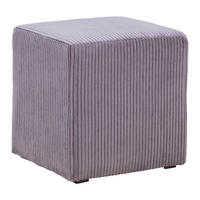 TABURE, tekstil temno siva  - temno siva/črna, Moderno, tekstil (45/42/45cm) - Carryhome