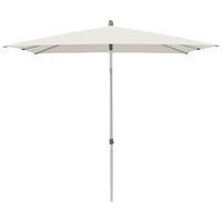 SONNENSCHIRM 210x150 cm Hellgelb  - Silberfarben/Hellgelb, MODERN, Textil/Metall (210/150cm) - Glatz