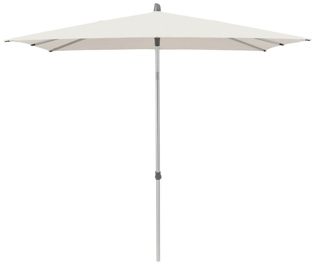 SONNENSCHIRM 210x150 cm Hellgelb  - Silberfarben/Hellgelb, MODERN, Textil/Metall (210/150cm) - Glatz