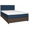 BOXBETT 120/200 cm  in Blau, Grau  - Blau/Schwarz, KONVENTIONELL, Holz/Textil (120/200cm) - Boxxx