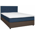 BOXBETT 120/200 cm  in Blau, Grau  - Blau/Schwarz, KONVENTIONELL, Holz/Textil (120/200cm) - Carryhome