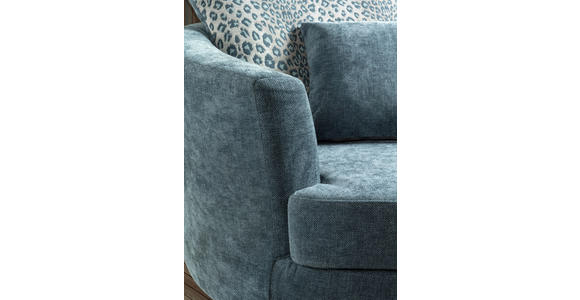 SESSEL in Flachgewebe Blau  - Blau/Multicolor, KONVENTIONELL, Textil/Metall (115/72/115cm) - Carryhome