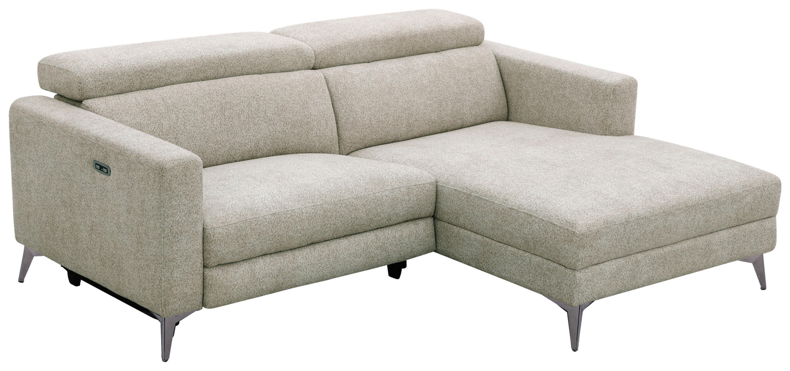 Carryhome Ecksofa Beigebraun 218x173 cm