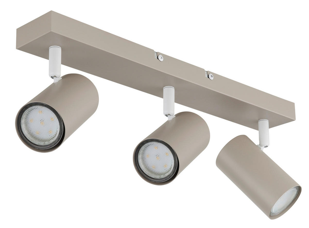 STRAHLER Robby 41/6/12 cm   - Sandfarben/Weiß, KONVENTIONELL, Metall (41/6/12cm) - Globo