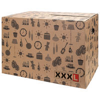 KARTONSKA KUTIJA ZA SELIDBE   59/39/39 cm      - braon, Osnovno, karton (59/39/39cm) - Boxxx