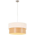 HÄNGELEUCHTE 45/120 cm  - Creme, MODERN, Holz/Kunststoff (45/120cm) - Novel