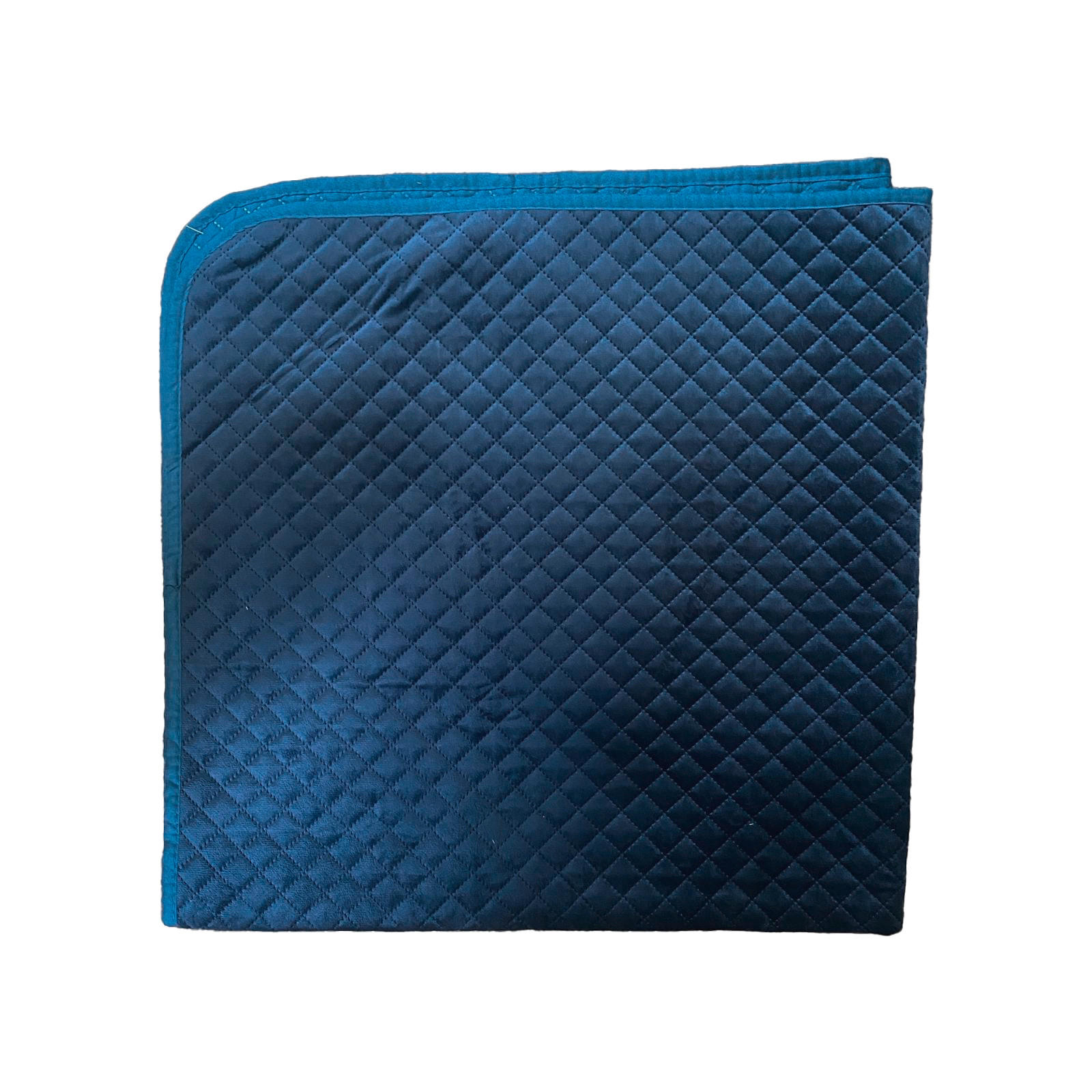POŤAH NA VANKÚŠ  45/45 cm - tmavomodrá, Basics, textil (45/45cm) - Novel