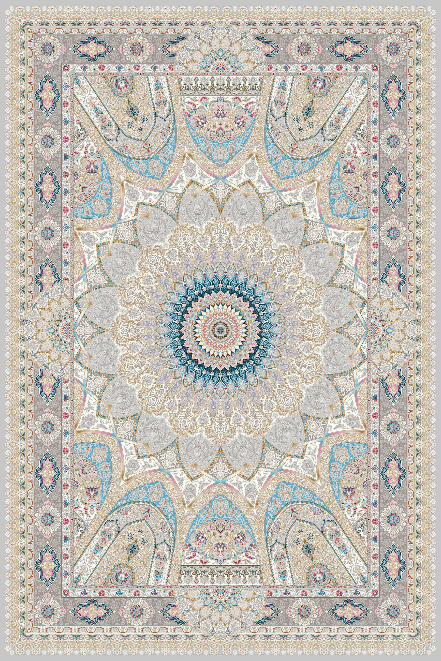 TKANÝ KOBEREC, 200/300 cm, vícebarevná - vícebarevná, Lifestyle, textil (200/300cm) - Cazaris