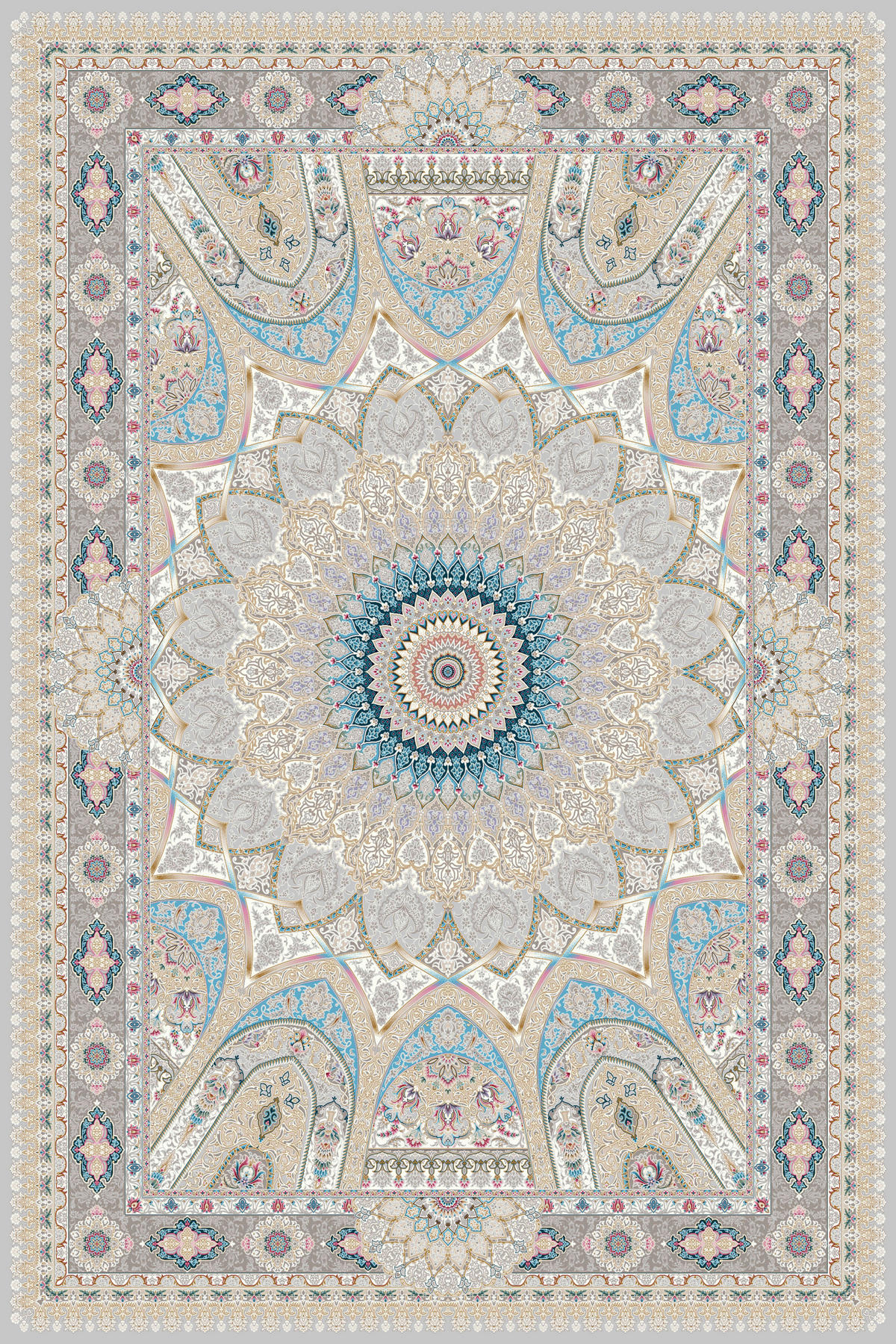 COVOR ȚESUT Tabriz Deluxe  - multicolor, Lifestyle, textil (200/300cm) - Cazaris