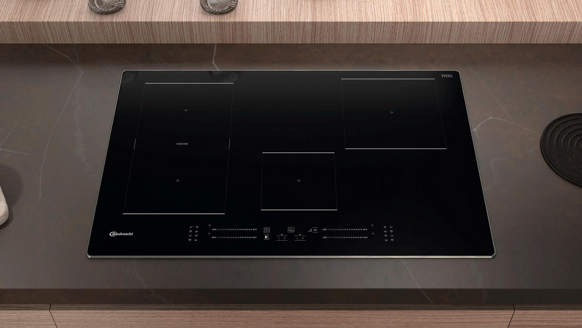 INDUKTIONSKOCHFELD BS 2677C AL  - Schwarz, Basics, Glas/Metall (78/5/52cm) - Bauknecht