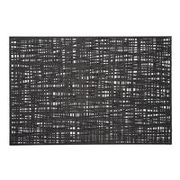 PLATZMATTE Kunststoff Schwarz  - Schwarz, Basics, Kunststoff (45.5/30/0.15cm) - Zeller Present