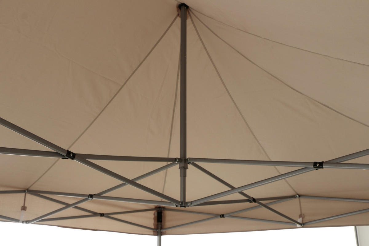PAVILLON 450/330/300 cm   - Taupe, KONVENTIONELL, Textil/Metall (450/330/300cm) - Siena Garden