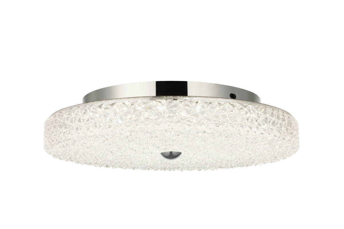 LED-TAKLAMPA 21 W 40/9,5 cm  - klar, Klassisk, metall/glas (40/9,5cm) - Glandor