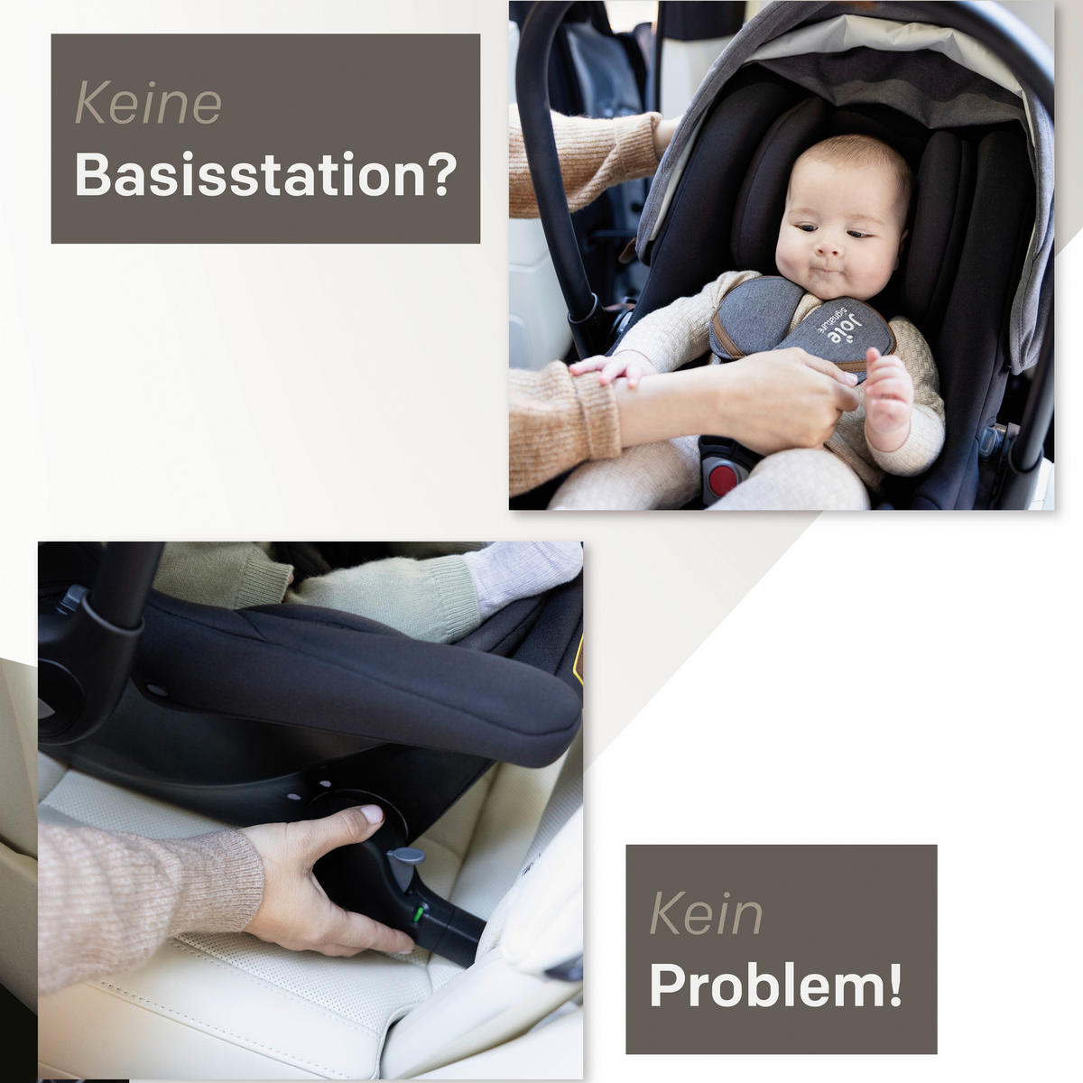 BABYSCHALE Sprint  - Schwarz, Basics, Kunststoff/Textil (34/57/65cm) - JOIE SIGNATURE