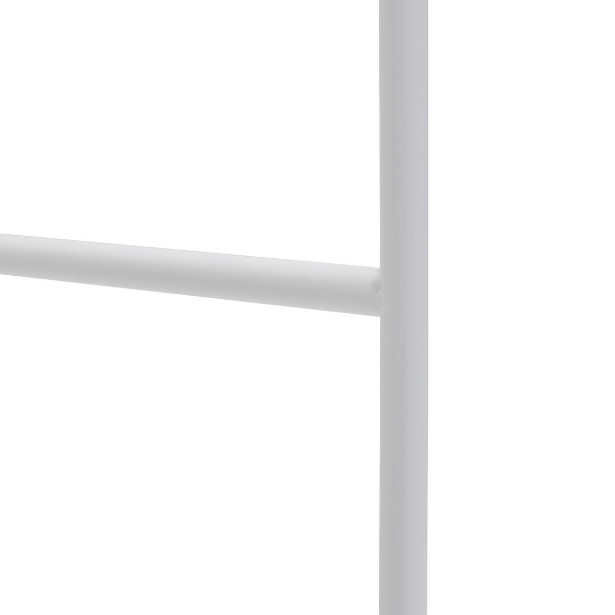KLEIDERSTÄNDER in Weiß 4,5/190/28 cm   - Weiß, Basics, Metall (4,5/190/28cm) - Livetastic