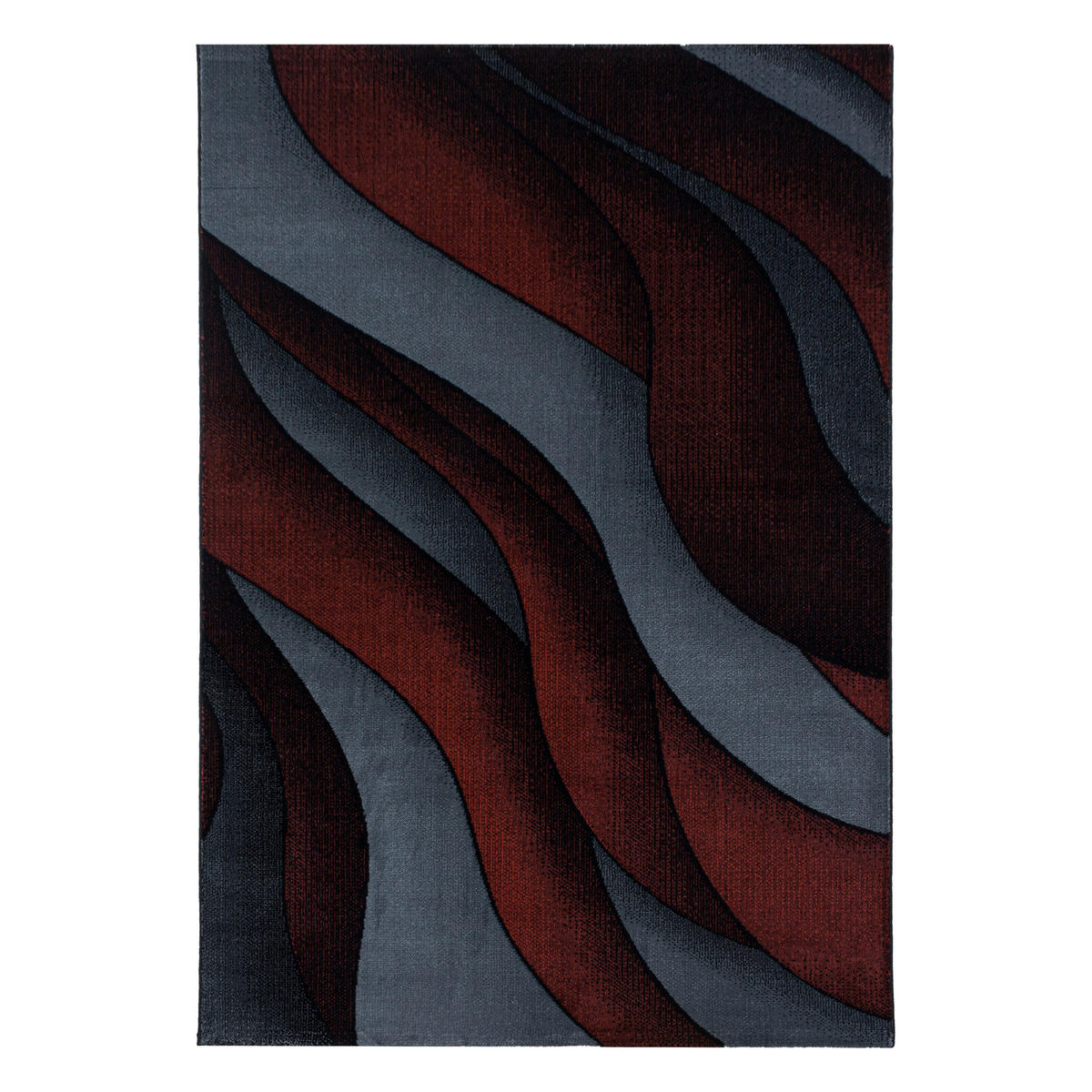VÄVD MATTA 240/340 cm Costa 3523 Red  - röd, Design, textil (240/340cm)