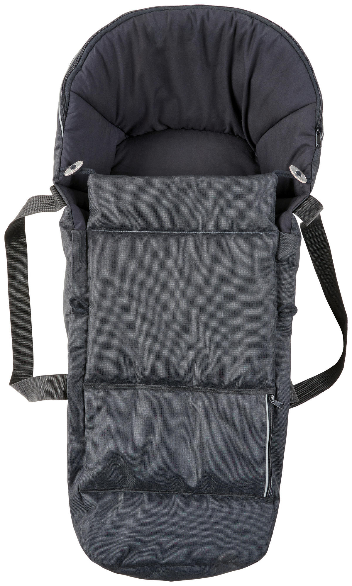 SOFTTRAGETASCHE - Schwarz, Basics, Kunststoff/Textil (70/32/22cm)