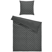 OBOUSTRANNÉ POVLEČENÍ, makosatén, barvy grafitu, 135/200 cm - barvy grafitu, Basics, textil (135/200cm) - Joop!