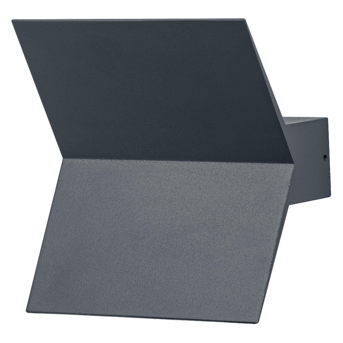 LED-AUßENLEUCHTE 17,7/16,9/8,4 cm   - Dunkelgrau, Basics, Kunststoff/Metall (17,7/16,9/8,4cm) - Osram