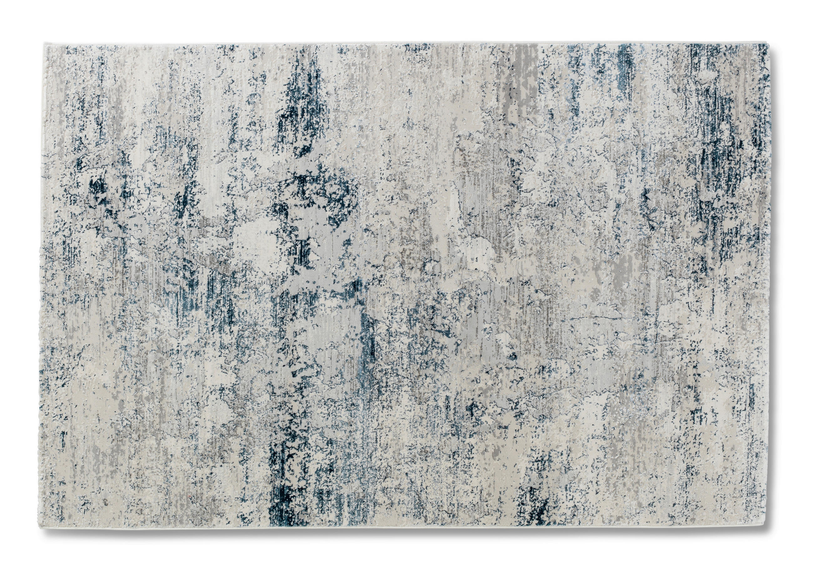 WEBTEPPICH 80/150 cm Antea Blau, Creme  - Blau/Creme, Design, Textil (80/150cm) - Novel