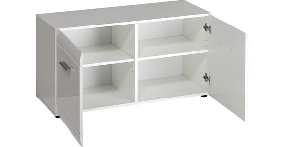 GARDEROBE 5-teilig in 319/197/36 cm - Weiß, Design, Holzwerkstoff (319/197/36cm) - Carryhome