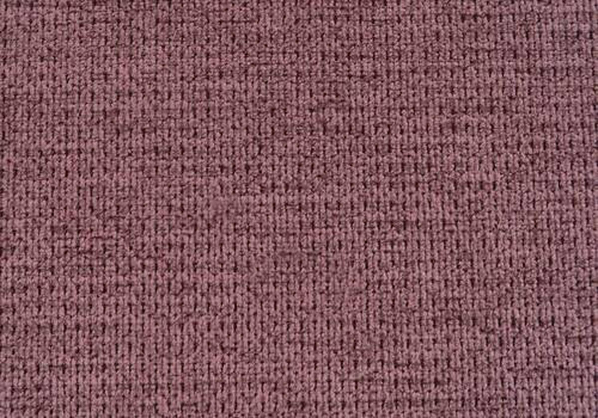 ECKSOFA in Webstoff Flieder  - Flieder/Schwarz, Design, Textil/Metall (244/173cm) - Moderano