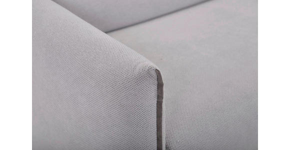 SCHLAFSOFA Webstoff Grau, Hellgrau  - Hellgrau/Schwarz, KONVENTIONELL, Kunststoff/Textil (185/86/104cm) - Carryhome