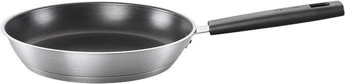 PONEV ZA PRAŽENJE FISKARS HARD FACE 26 cm  - barve nerjavečega jekla, Basics, kovina (26cm) - Fiskars