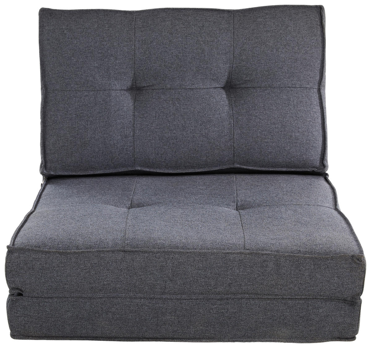 SCHLAFSESSEL Webstoff Grau    - Grau, KONVENTIONELL, Textil (70/57/76cm) - MID.YOU