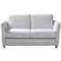 SCHLAFSOFA Hellgrau - Chromfarben/Hellgrau, KONVENTIONELL, Textil/Metall (157/88/99cm) - Carryhome SCHLAFSOFA Hellgrau - Chromfarben/Hellgrau, KONVENTIONELL, Textil/Metall (157/88/99cm) - Carryhome