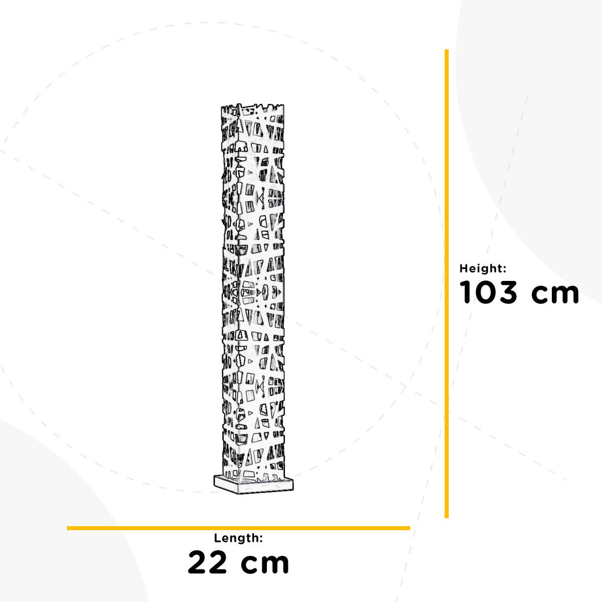 STEHLEUCHTE 22/103 cm    - Brombeere/Schwarz, Design, Metall (22/103cm)