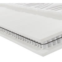 TASCHENFEDERKERNMATRATZE ORTHO STAR PREMIUM T 90/190 cm Höhe ca. 26,0 cm  - Weiß, KONVENTIONELL, Textil (90/190cm) - Novel