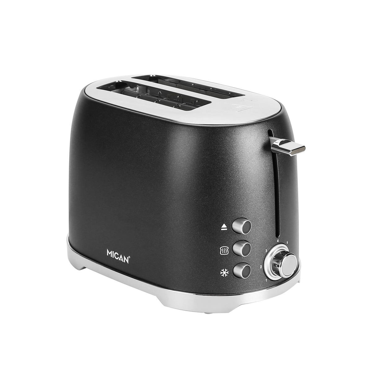 TOASTER  - Dunkelgrau, KONVENTIONELL, Kunststoff/Metall (30,3/18,4/19,6cm) - Homeware Profession.